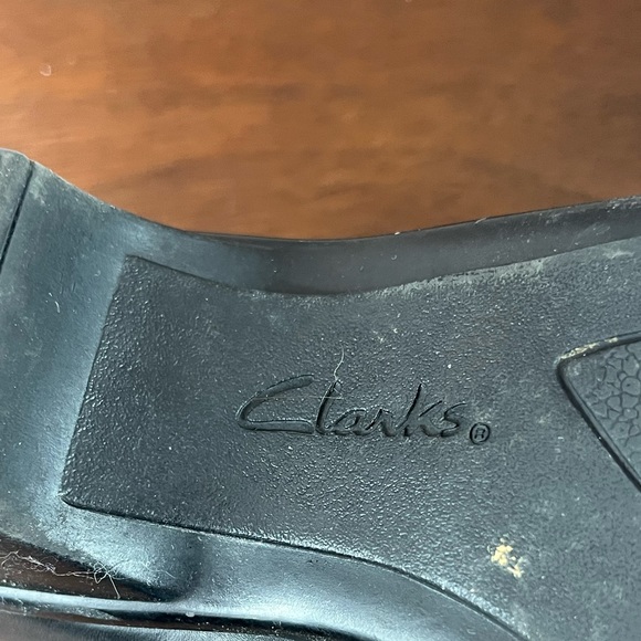 Clark Black Leather Boots - Picture 3 of 4